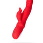 JOS Redli Heating and Rotating Rabbit Tickle Vibrator Clitoral Stimulator Red