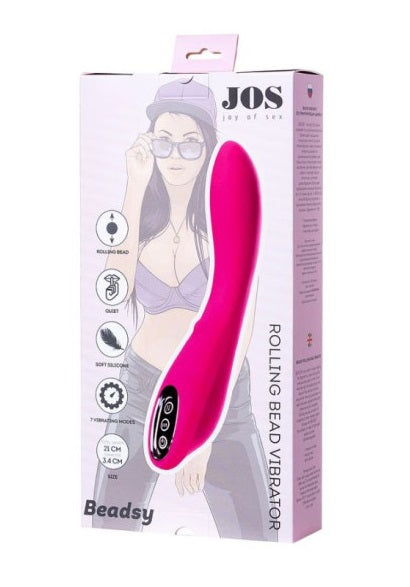 JOS Beadsy Rolling Bead Vibrator for G-Spot Stimulation