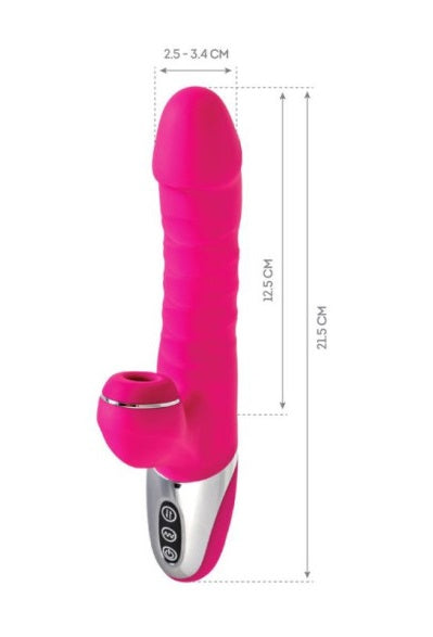 JOS To-Frolly Thrusting and Sucking Vibrator - 3 Air Pulse Modes