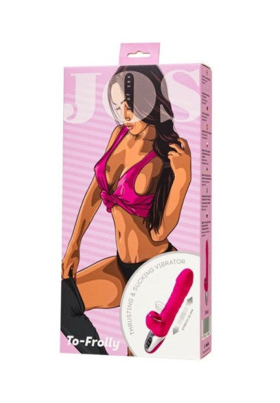 JOS To-Frolly Thrusting and Sucking Vibrator - 3 Air Pulse Modes