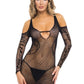 Rene Rofe Between The Lines Dress Black Size OS - ONLY 2 LEFT!