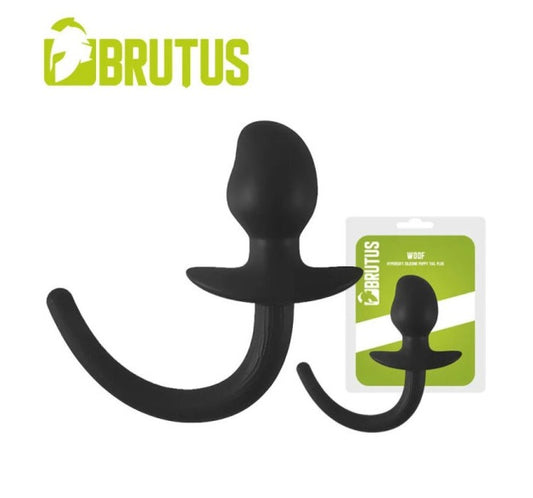 Brutus Woof Hyper Soft Silicone Puppy Tail Plug