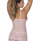 Magic Silk Exposed Lingerie Lace Chemise and G-String Blush Size S/M or L/XL or Q