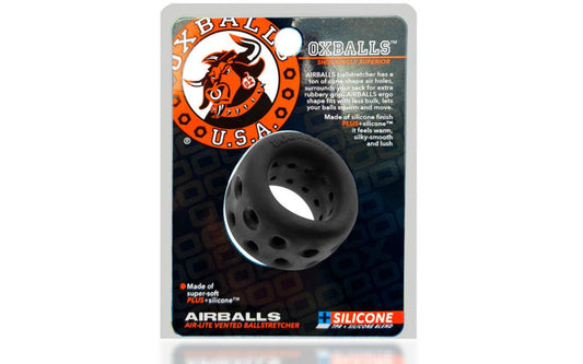 OxBalls Airballs Air-Lite Ballstretcher Black Ice