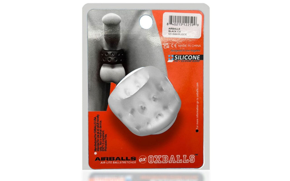 OxBalls Airballs Air-Lite Ballstretcher Clear Ice