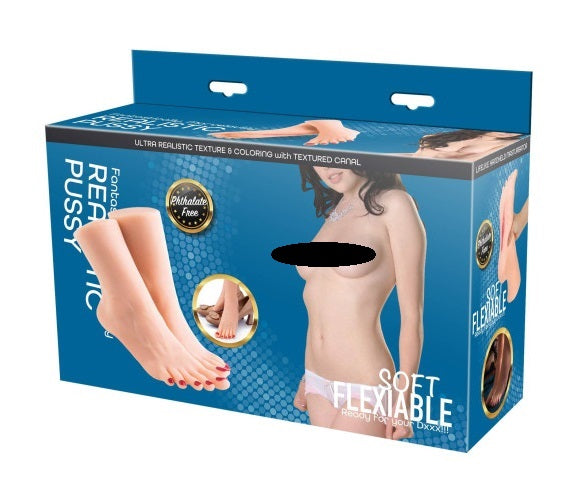 Daytona Dolls Foot Fetish Realistic Feet Masturbator 24.5cm x 8.5cm x 19cm / 860g