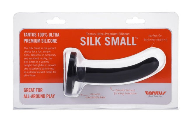 Tantus Silk Dildo Small Onyx