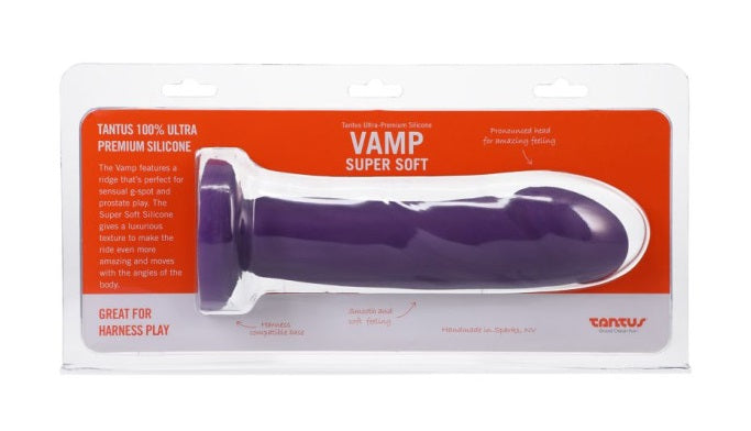 Tantus Vamp Soft Dildo Amethyst