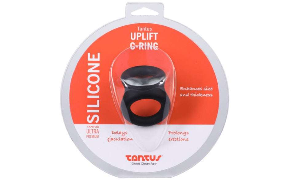 Tantus Uplift Silicone Cock Ring Cockring Oynx