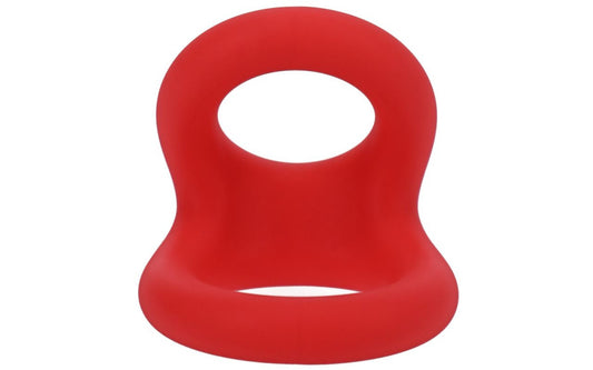 Tantus Uplift Silicone Cock Ring Cockring Crimson