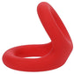 Tantus Uplift Silicone Cock Ring Cockring Crimson