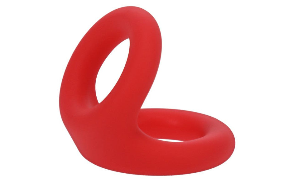 Tantus Uplift Silicone Cock Ring Cockring Crimson