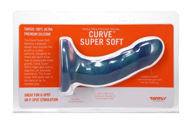 Tantus Curve Dildo Malachite