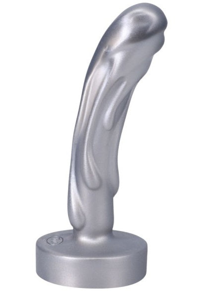 Tantus Mini Magma Dildo Silver