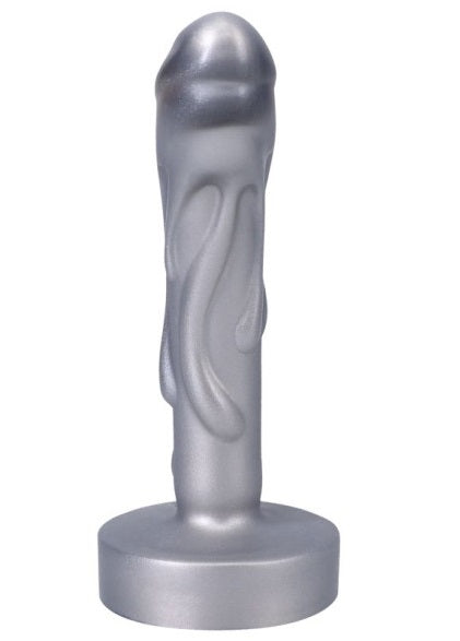 Tantus Mini Magma Dildo Silver