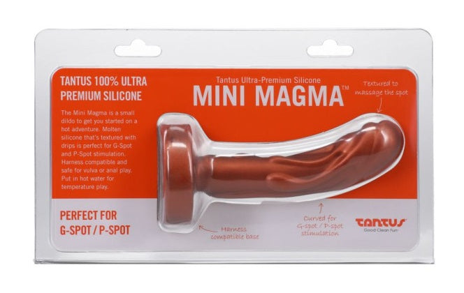 Tantus Mini Magma Dildo Copper