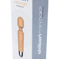 Shibari Mini Halo Wireless 20X Massage Wand Vibrator Peach