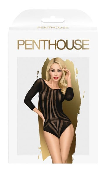 Penthouse Under My Spell Teddy Black Size OS or XL