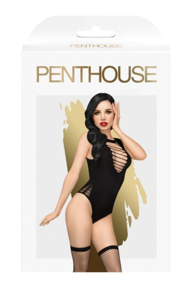 Penthouse Hotter Than Hell Teddy Black Size OS