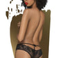 Penthouse Adore Me Panties Black Size S/M or M/L