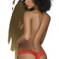 Penthouse Dangerous Darling Panties Red Size S/M or M/L or L/XL