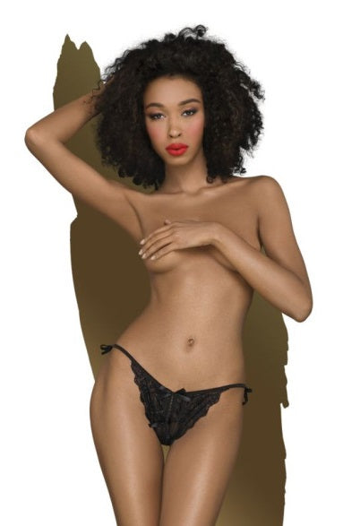 Penthouse Too Hot To Be Real Panties Black Size S/M or M/L or L/XL