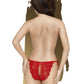 Penthouse Too Hot To Be Real Panties Red Size S/M or M/L or L/XL