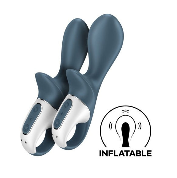 Satisfyer Air Pump Booty 2 Dark Grey - Inflatable Anal Vibrator