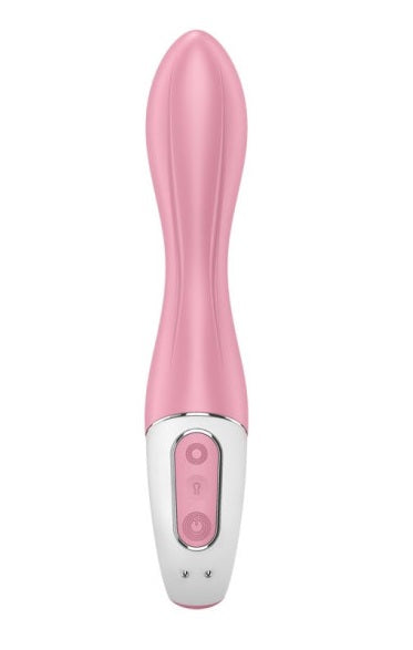 Satisfyer Air Pump Vibrator 2 Light Red - Inflatable G-Spot Vibrator