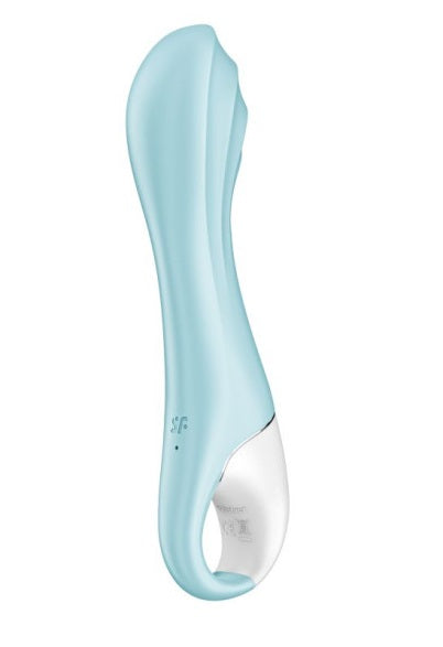 Satisfyer Air Pump Vibrator 5+ Blue - Inflatable G-Spot Vibrator w App Control