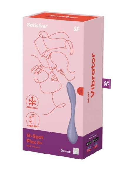 Satisfyer G-Spot Flex 5+ Vibrator Lilac with App Control