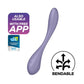 Satisfyer G-Spot Flex 5+ Vibrator Lilac with App Control