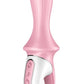 Satisfyer Air Pump Booty 5+ Red - Inflatable Anal Vibrator w App Control