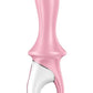 Satisfyer Air Pump Booty 5+ Red - Inflatable Anal Vibrator w App Control