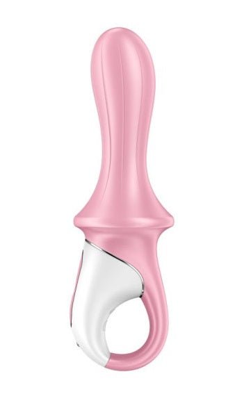 Satisfyer Air Pump Booty 5+ Red - Inflatable Anal Vibrator w App Control