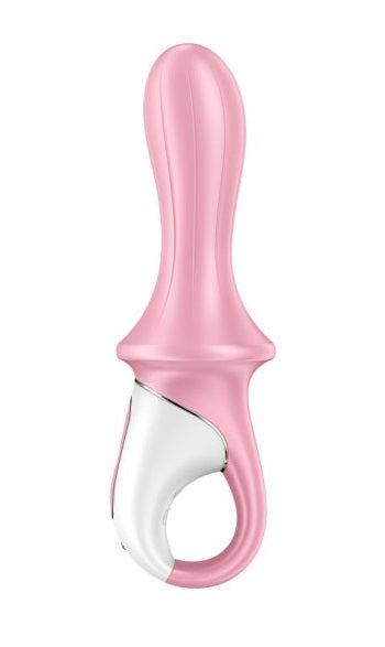 Satisfyer Air Pump Booty 5+ Red - Inflatable Anal Vibrator w App Control