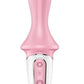 Satisfyer Air Pump Booty 5+ Red - Inflatable Anal Vibrator w App Control