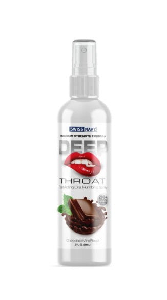 Swiss Navy Chocolate Mint Deep Throat Spray 2oz/59ml