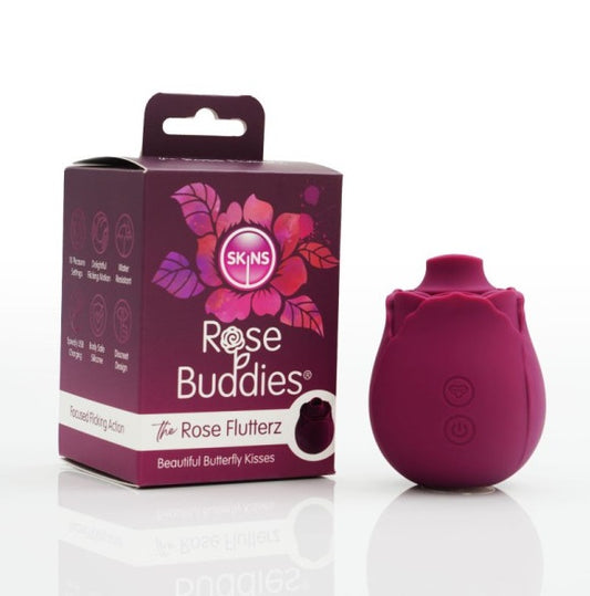 CreativeC | Skins Rose Buddies The Rose Flutters - Flicking Pulsing Vibrator