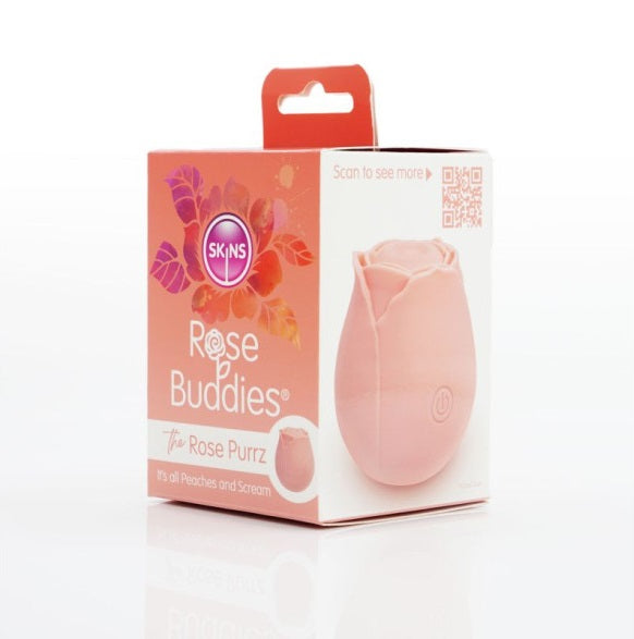 CreativeC | Skins Rose Buddies The Rose Purrz - Pulsing Vibrator