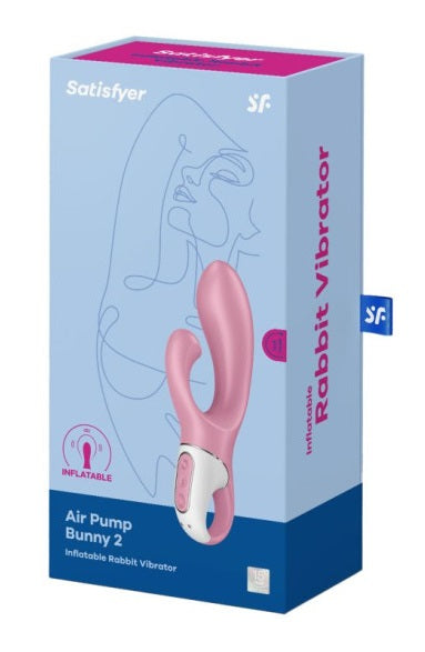 Satisfyer Air Pump Bunny 2 Pink Rabbit Vibrator