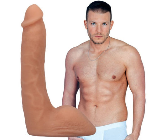 Doc Johnson Signature Cocks Codey Steele 8" Ultraskyn Cock w Removable Vac-U-Lock Suction Cup Vanilla