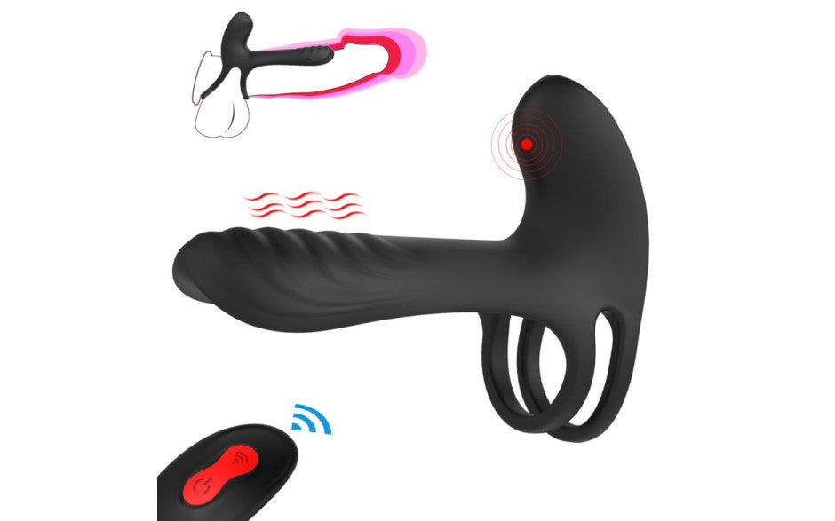 S-Hande | Frank Remote Control Vibrating Penis Shaft and Clit Stim Enhancer