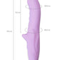 JOS Merry Gor Rotating Shaft Vibrator Violet