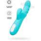 JOS Merry Swirl Rotating Shaft Rabbit Vibrator Blue