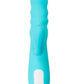 JOS Merry Swirl Rotating Shaft Rabbit Vibrator Blue