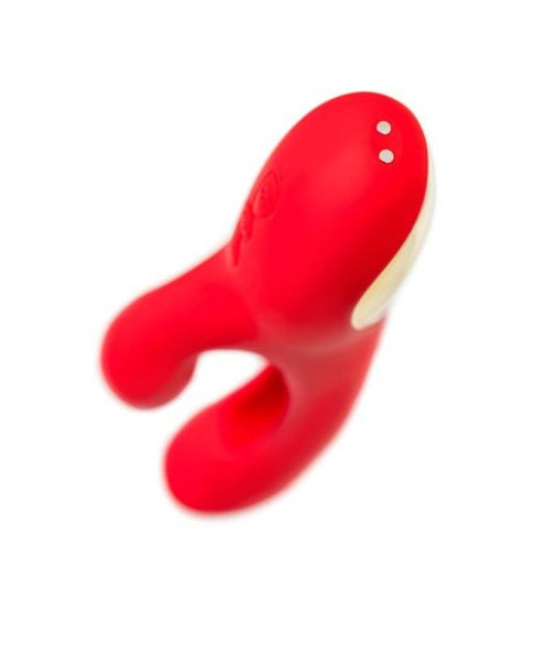 JOS Patti Moving Tongue Rabbit Vibrator Red