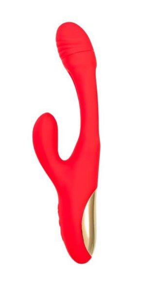 JOS Patti Moving Tongue Rabbit Vibrator Red