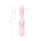 JOS Orali G-Spot Vibrator with Massaging Tongue Pink