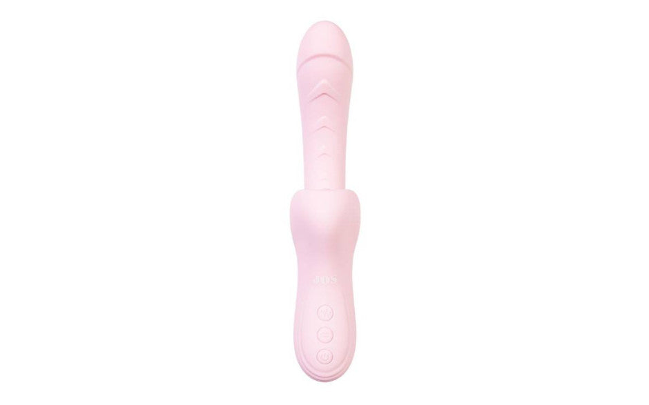 JOS Orali G-Spot Vibrator with Massaging Tongue Pink